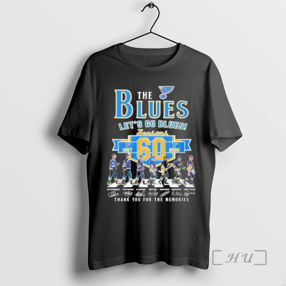 Officials The St Louis Blues Abbey Road 60 Seasons 1967 2026 Lets Go Blues Premium