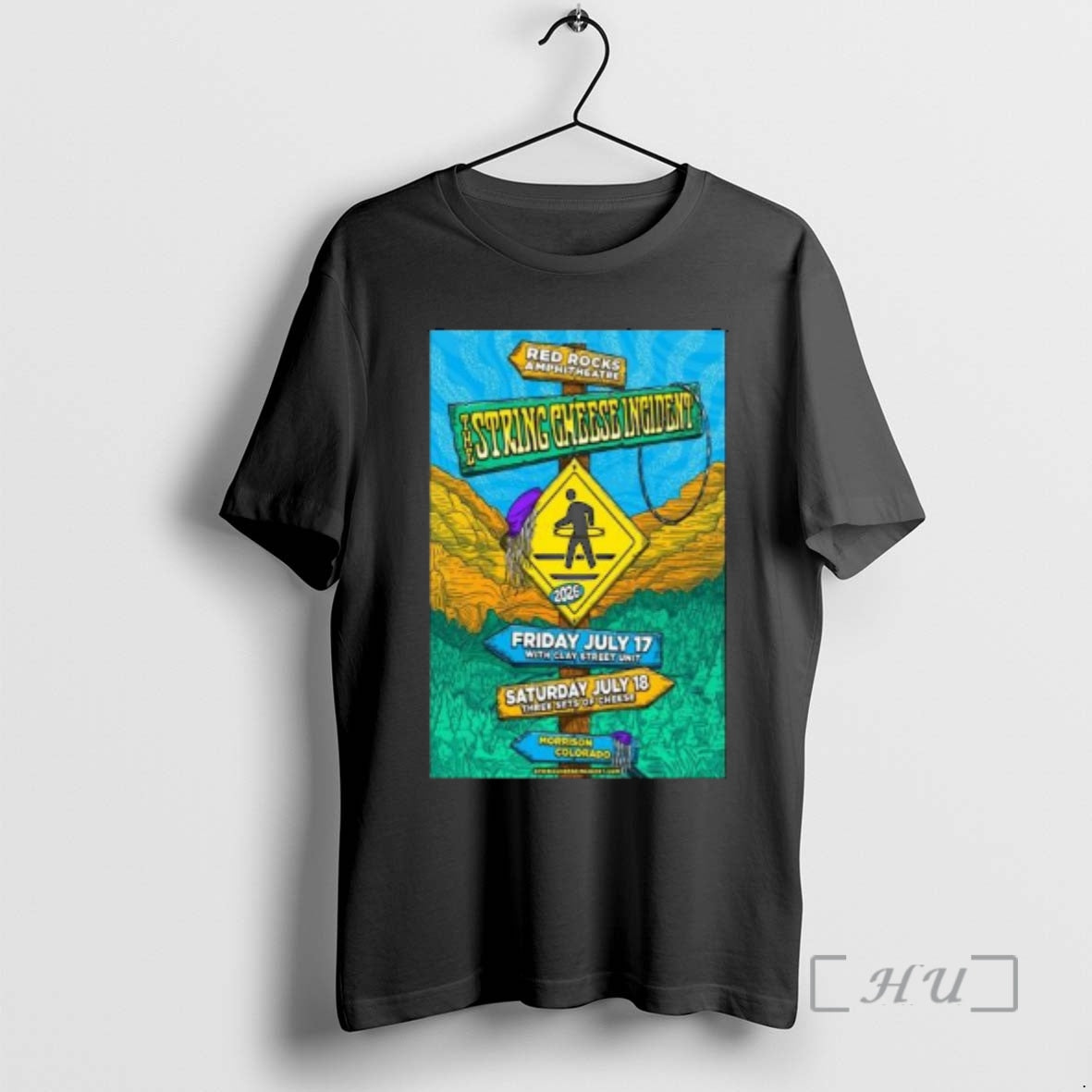 Officials The String Cheese Incident July 17 18 2026 Morrison Tour Circle Black Premium