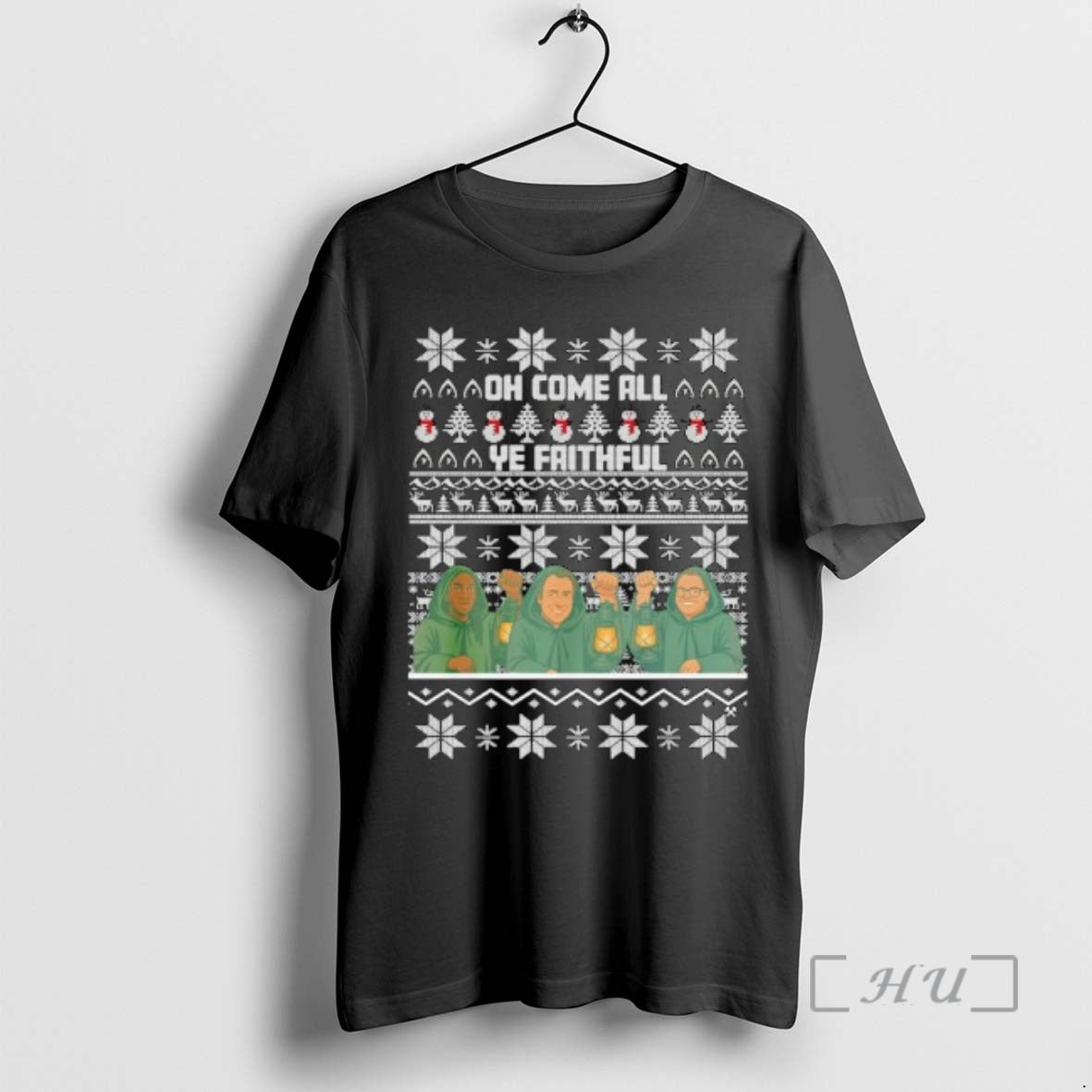 Officials The Traitors Jumper Oh Come All Ye Faithful Ugly Christmas Ornaments Premium T Shirts