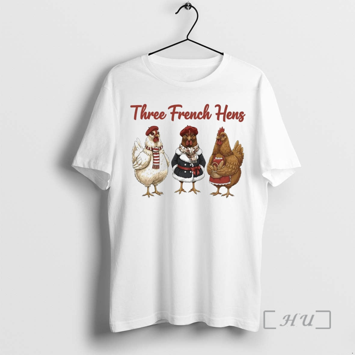 Officials Three French Hens Christmas