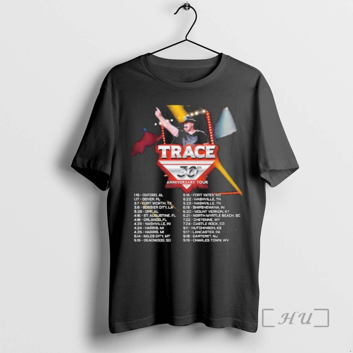 Officials Trace Adkins 30th Anniversary Tour 2026 North America City Dates Premium T Shirts Sweater