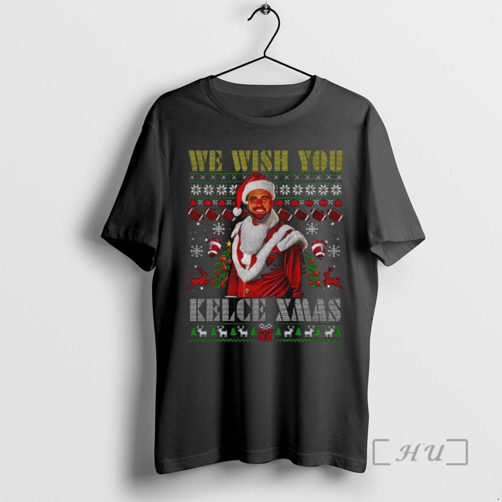 Officials Travis Kelce We Wish You Kelce Xmas Merry Christmas