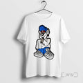 Officials Travis Kelce Cartoon Bear Intarsia Cartoon Motive