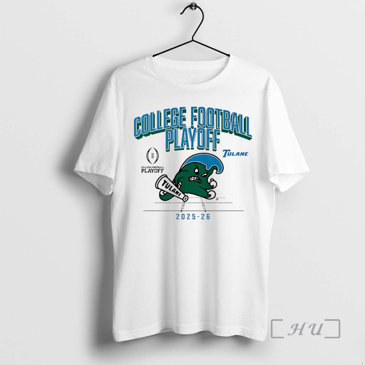 Officials Tulane Green Wave Mascot 2025 26 College Football Playoff