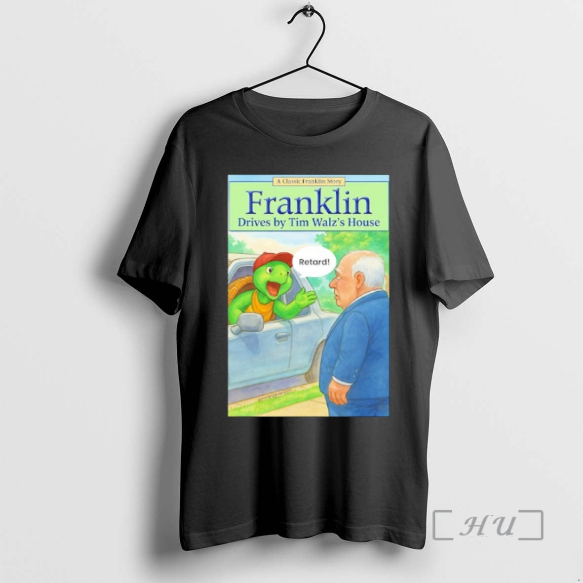 Officials Turtle Franklin Drives By Tim Walzs House Pete Hegseth Meme Premium T Shirts Sweater