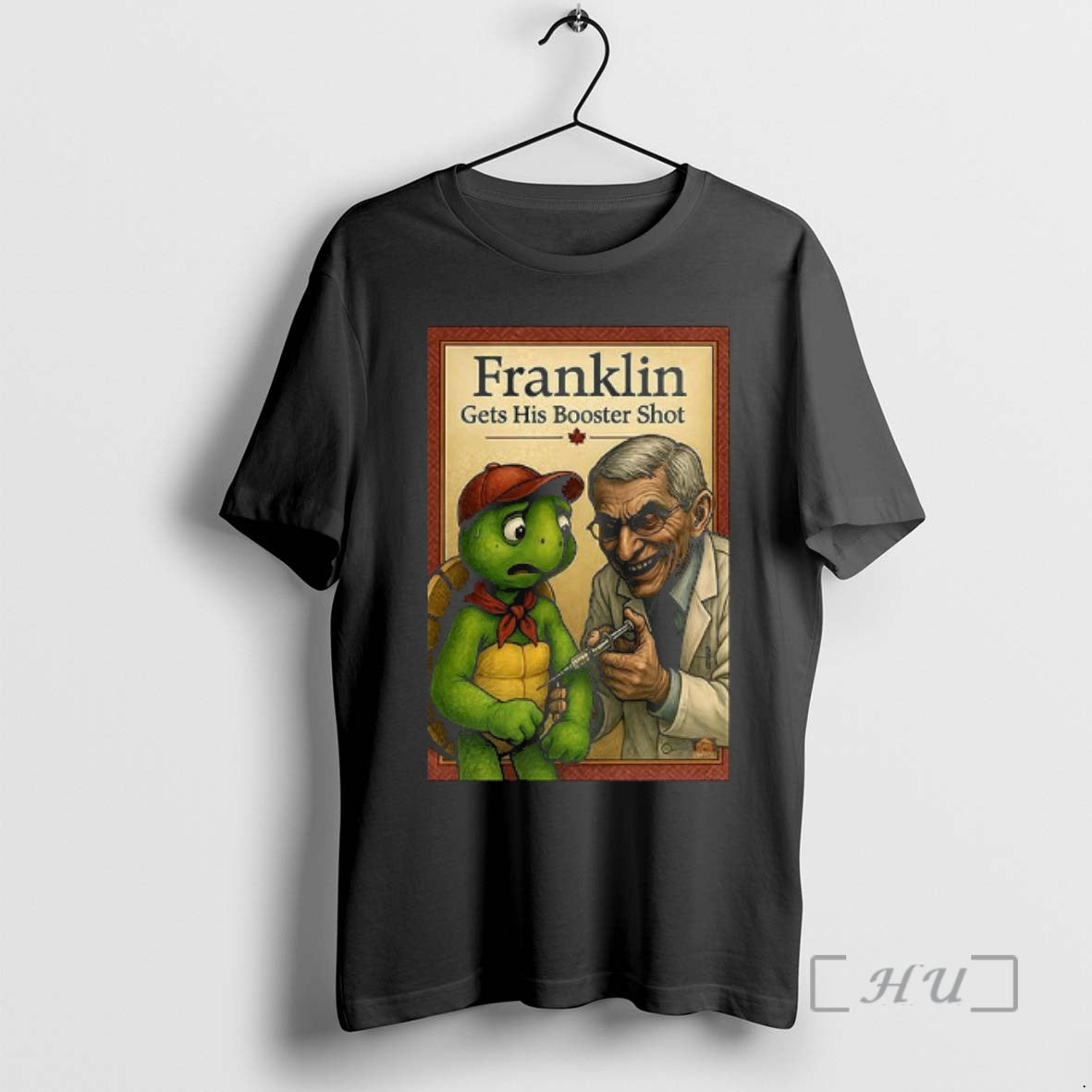 Officials Turtle Franklin Gets His Booster Shot