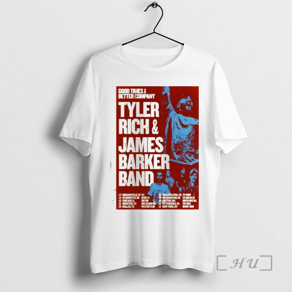 Officials Tyler Rich James Barker Band Live 2026