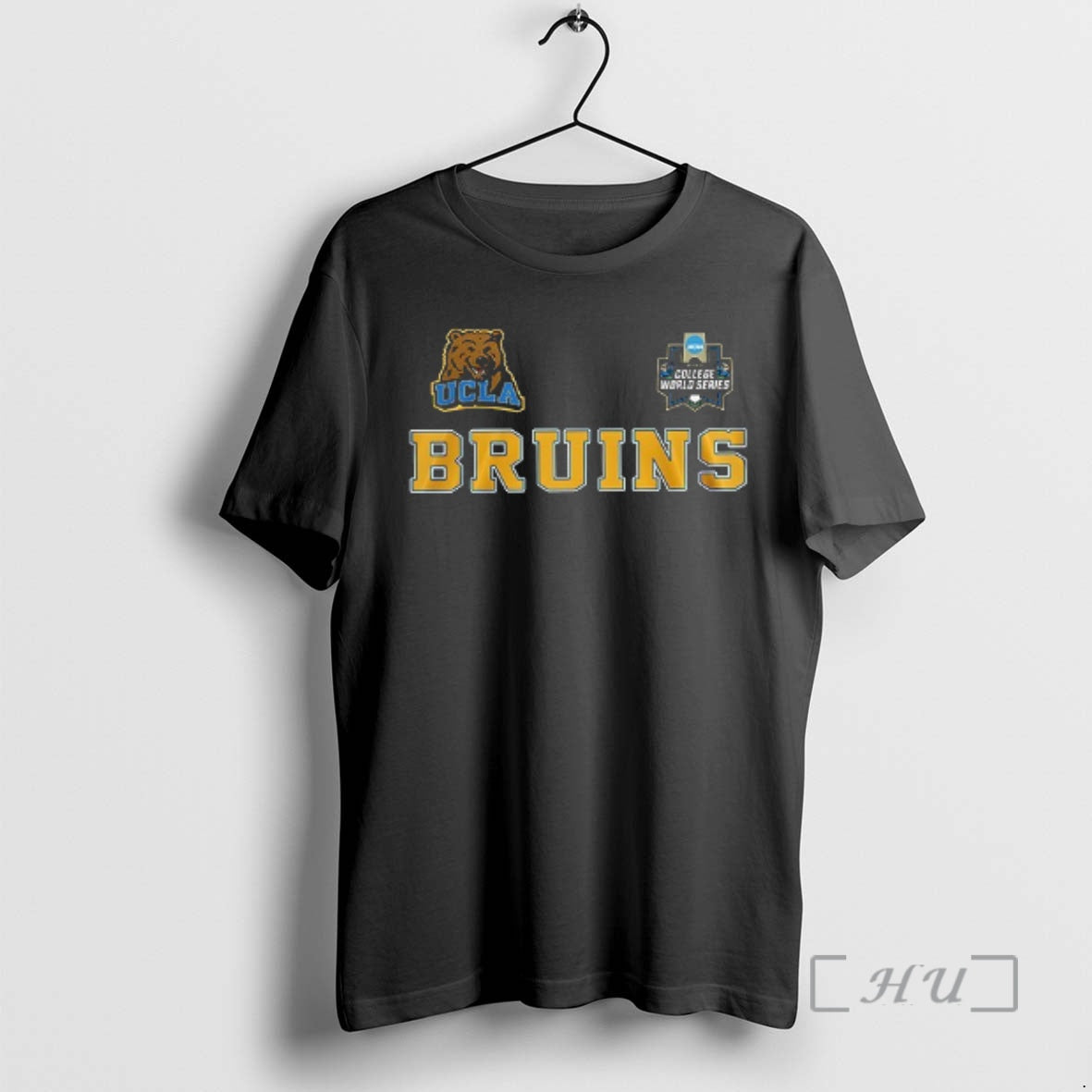 Officials Ucla Bruins Lets Go Bruins Champions Made Here Mascot Double Sided Graphic Premium
