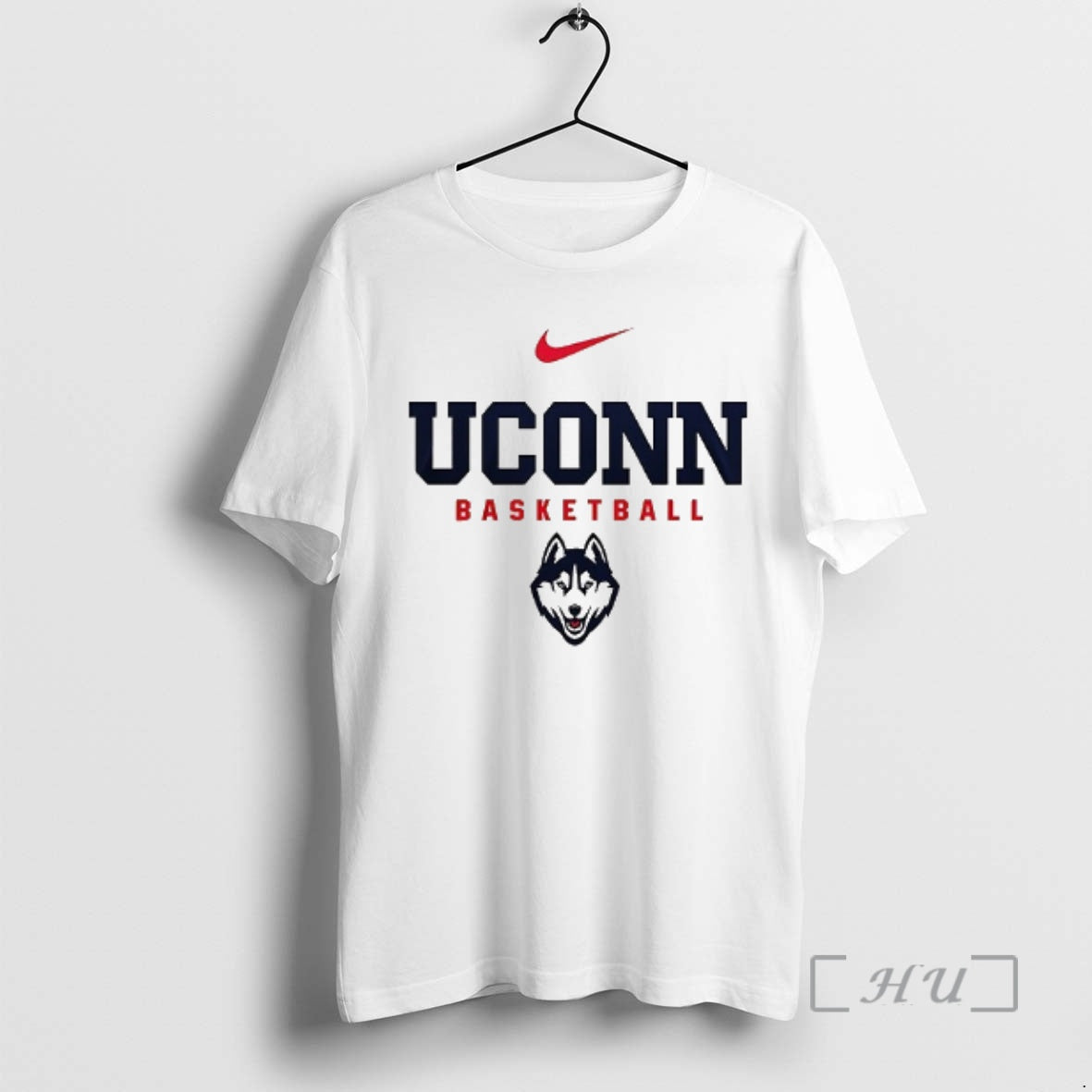 Officials Uconn Huskies Go Huskies Mascot Double Sided Graphic