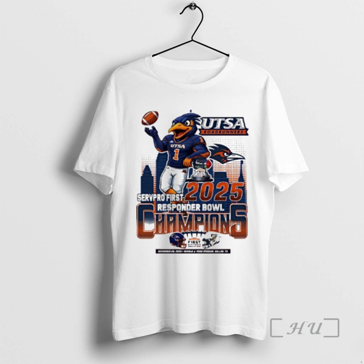 Officials Utsa Roadrunners 2025 Servpro First Responder Bowl Champions