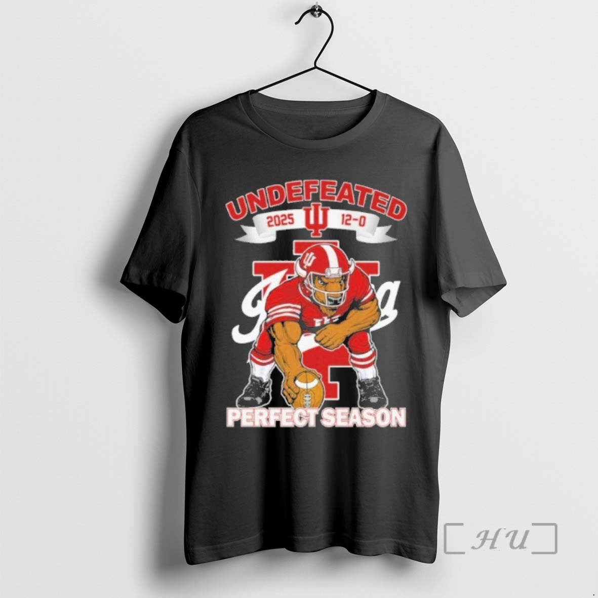 Officials Undefeated Mascot Perforated