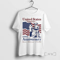 Officials United States Of America 250th Anniversary Quarter Millennial 1776 2026 Premium T Shirts Sweater