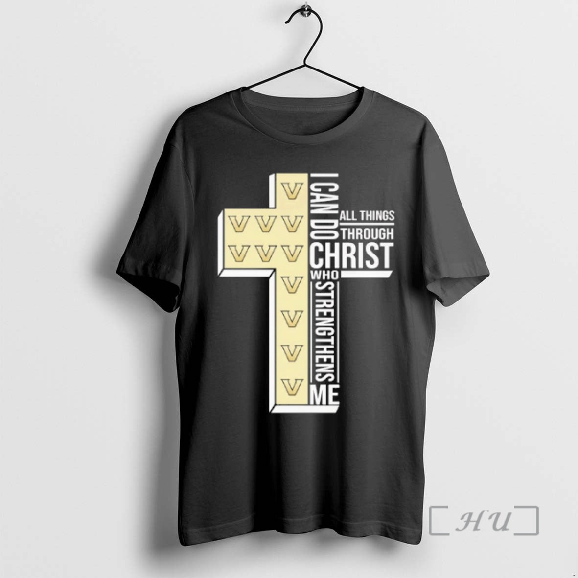 Officials Vanderbilt Commodores Cross I Can Do All Things Through Christ Who Strengthen Me Premium