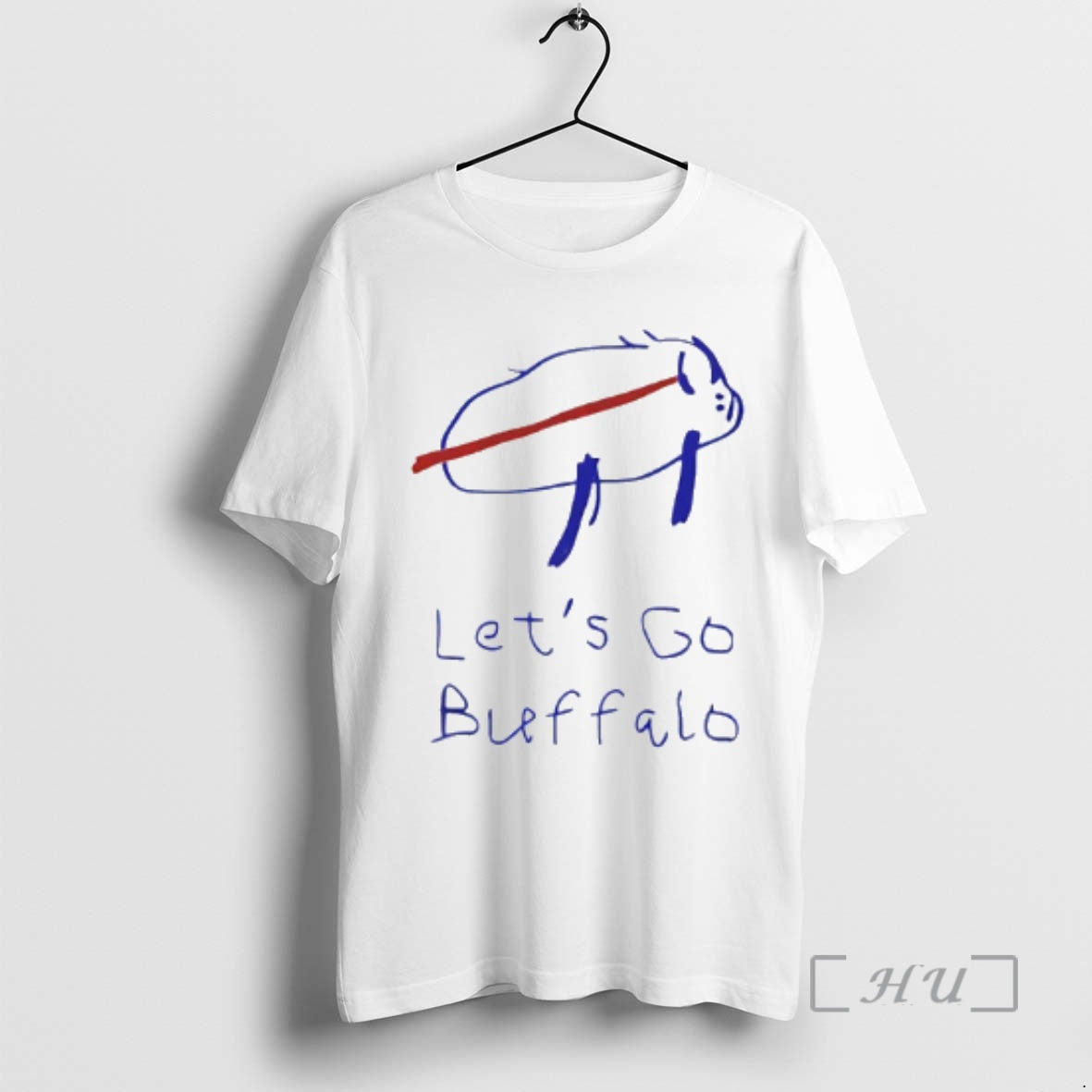 Officials Vintage Buffalo Football Lets Go Logo