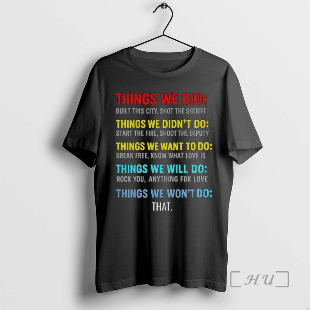 Officials Vintage Things We Did Didnt Want Will Wont Do