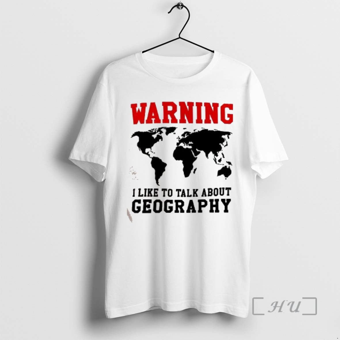 Officials Warning I Like To Talk About Geography World Map Meme Premium T Shirts Sweater