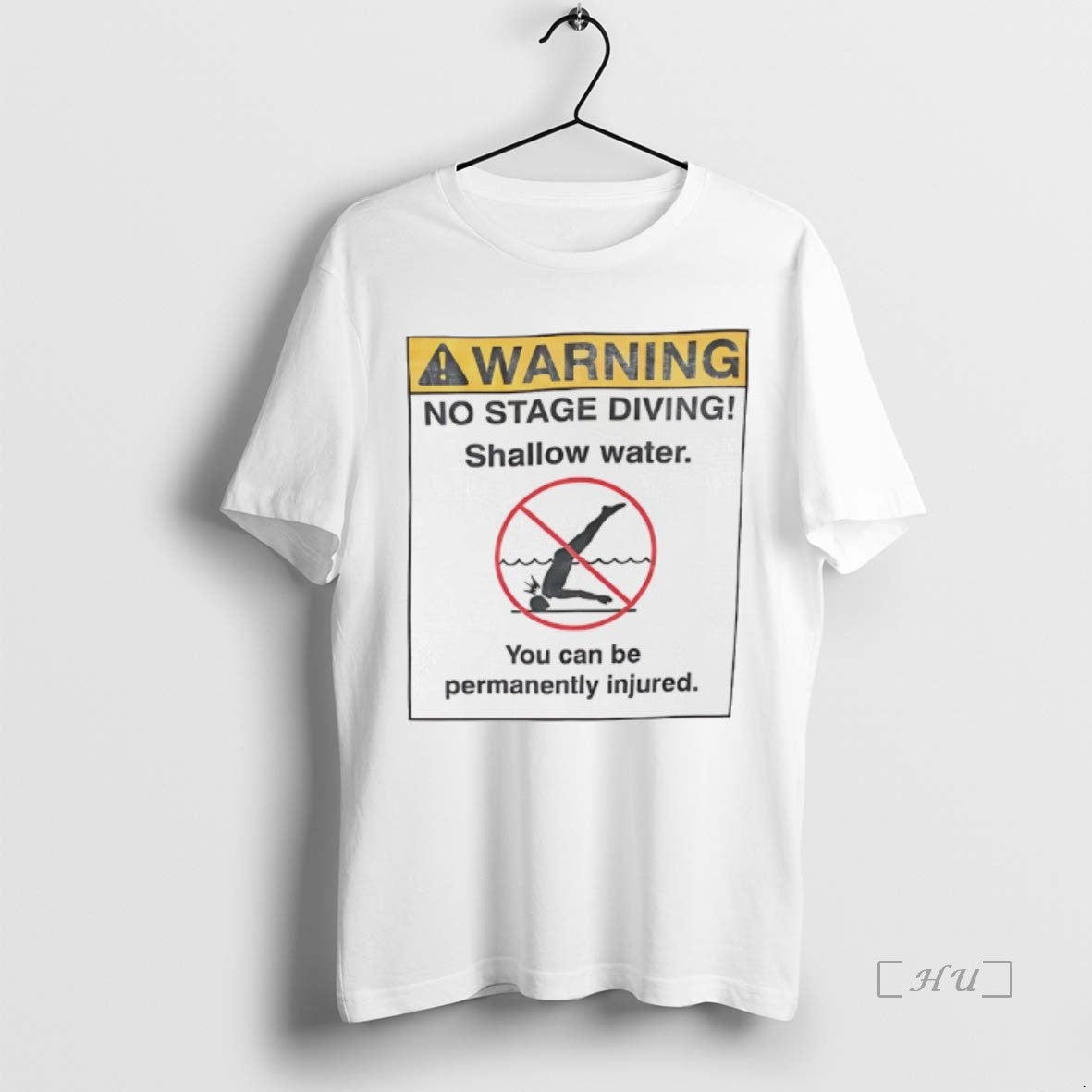 Officials Warning No Stage Diving Shallow Water