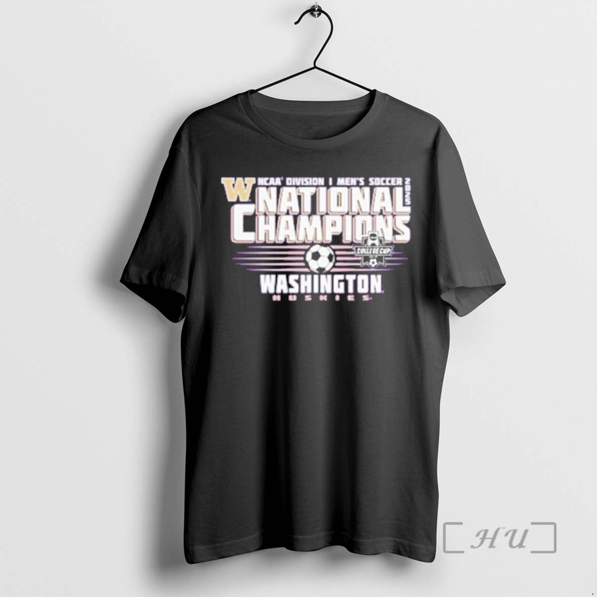 Officials Washington Huskies Purple 2025 Mens Soccer National Champions