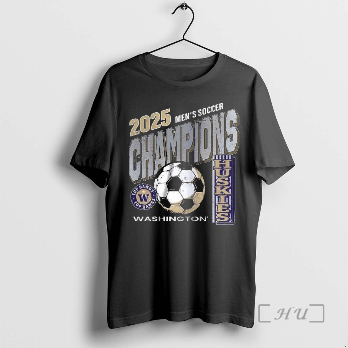 Officials Washington Huskies Mens Soccer Ncaa Big Ten Conference 2025 Champions Premium T Shirts Sweater