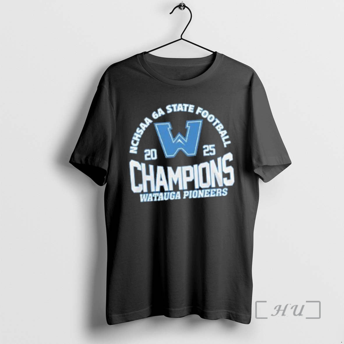 Officials Watauga Pioneers Celebrate 2025 Nchsaa 6a State Champions Two Sided Premium T Shirts Sweater