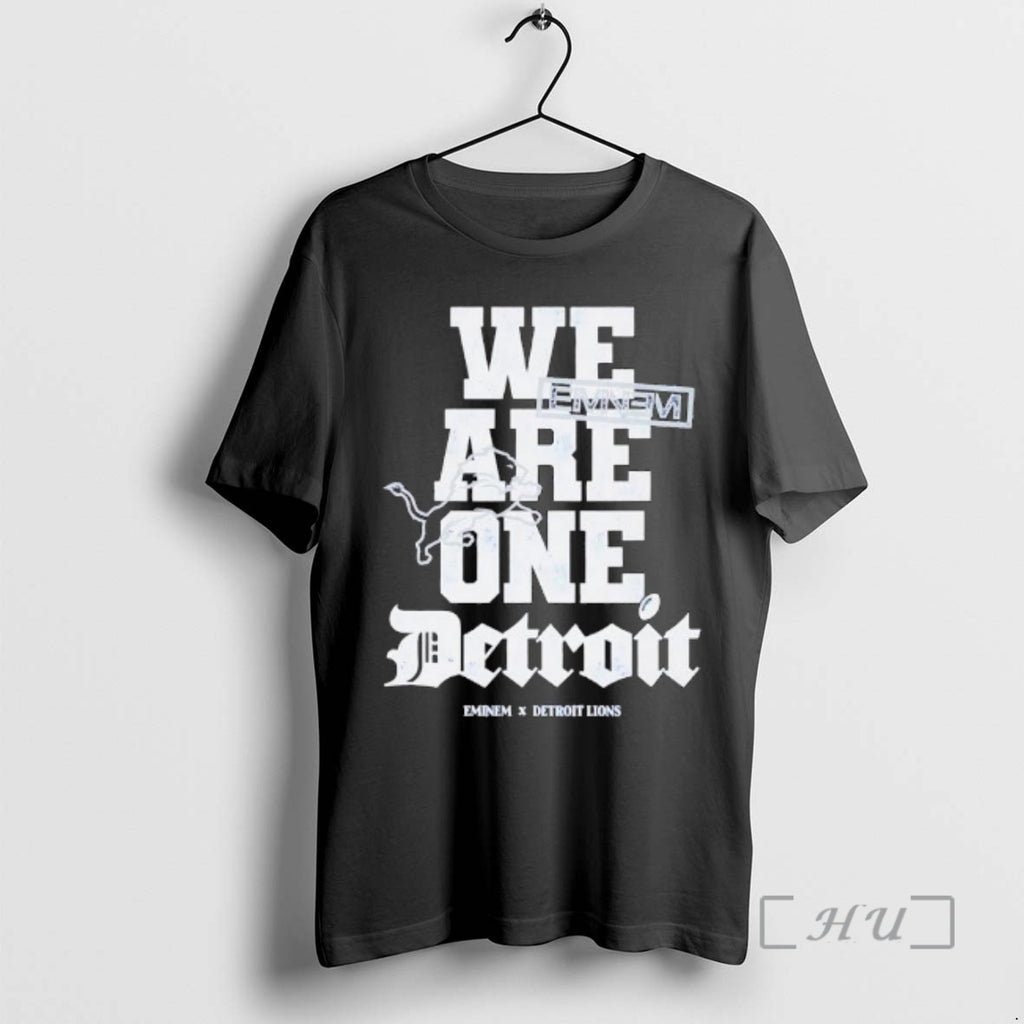 Officials We Are One Detroit Eminem X Detroit Lions