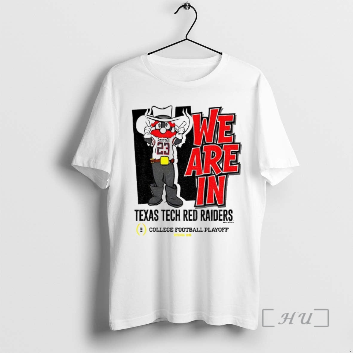 Officials We Are In Texas Tech Red Raiders 2025 Cfp Bound Mascot College Football Playoff