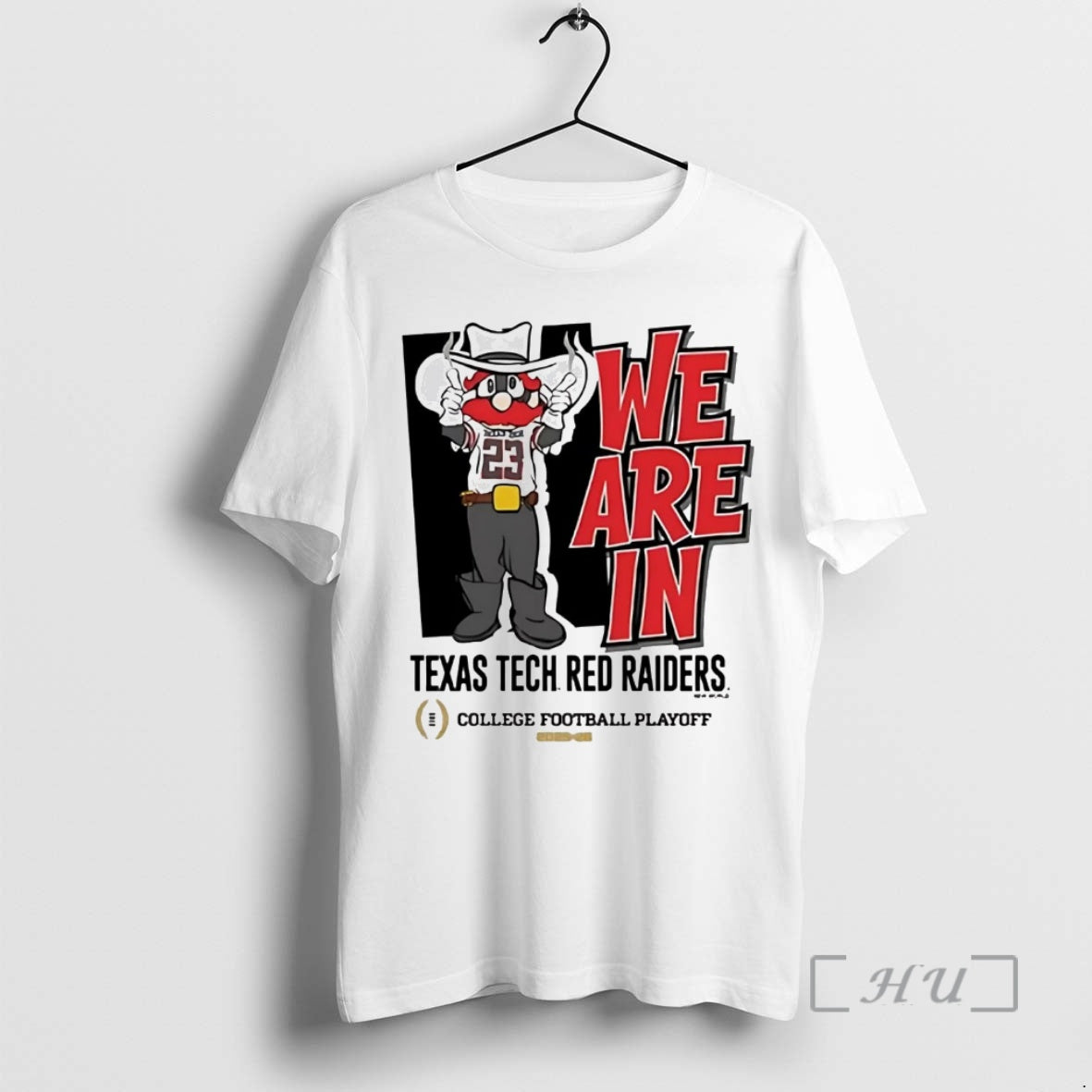 Officials We Are In Texas Tech Red Raiders 2025 College Football Playoff Premium T Shirts