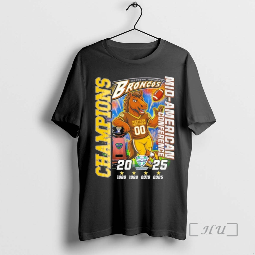 Officials Western Michigan Broncos Big 12 Conference Champions 2025