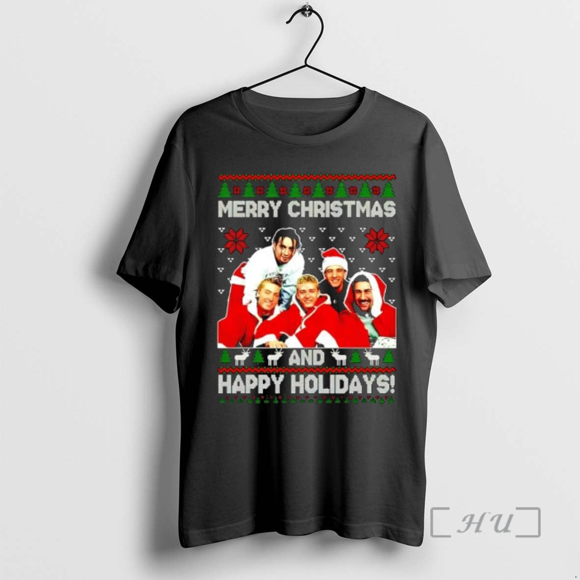 Officials Y2k Boy Band Merry Christmas Happy Holidays