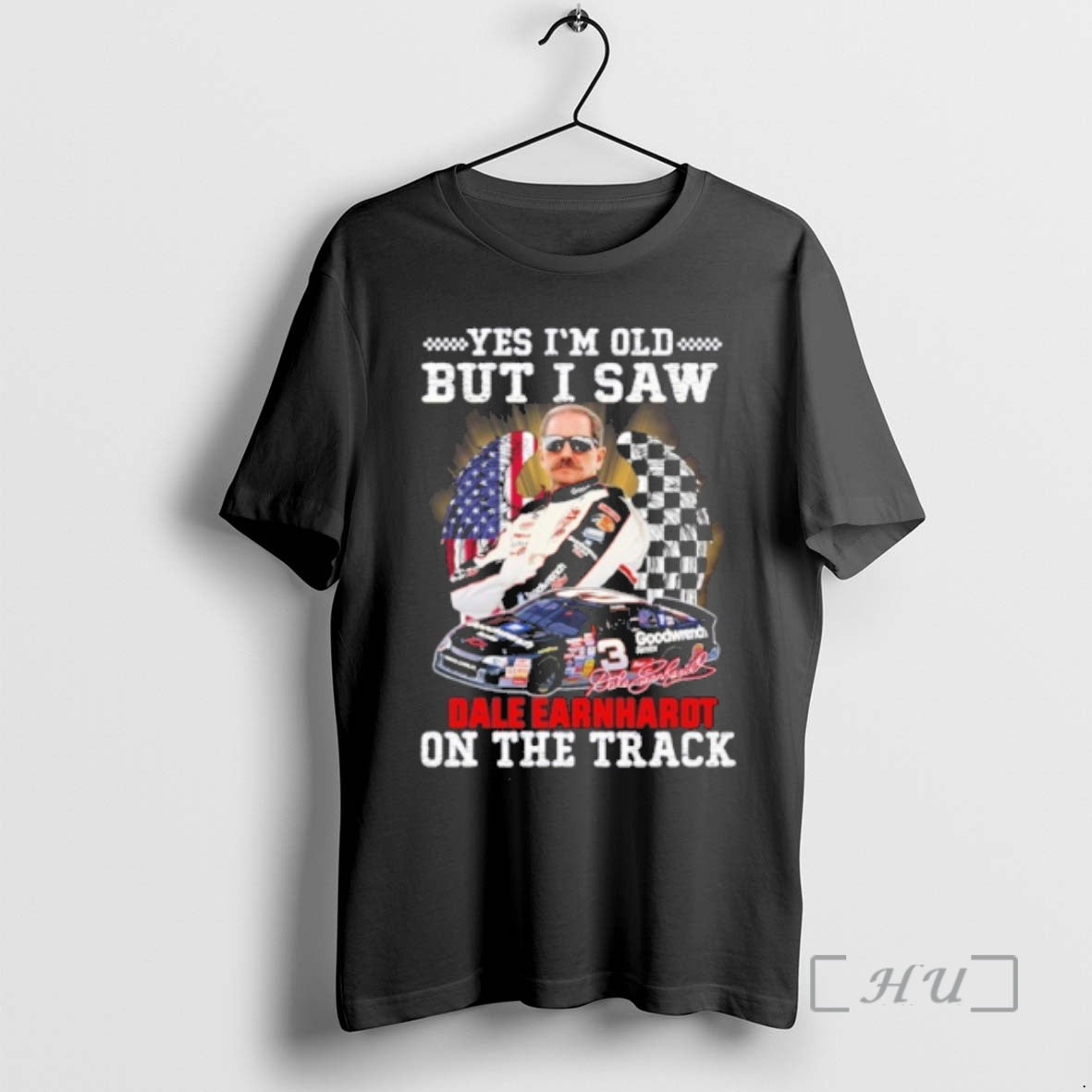 Officials Yes Im Old But I Saw Dale Earnhardt On The Track Premium T Shirts