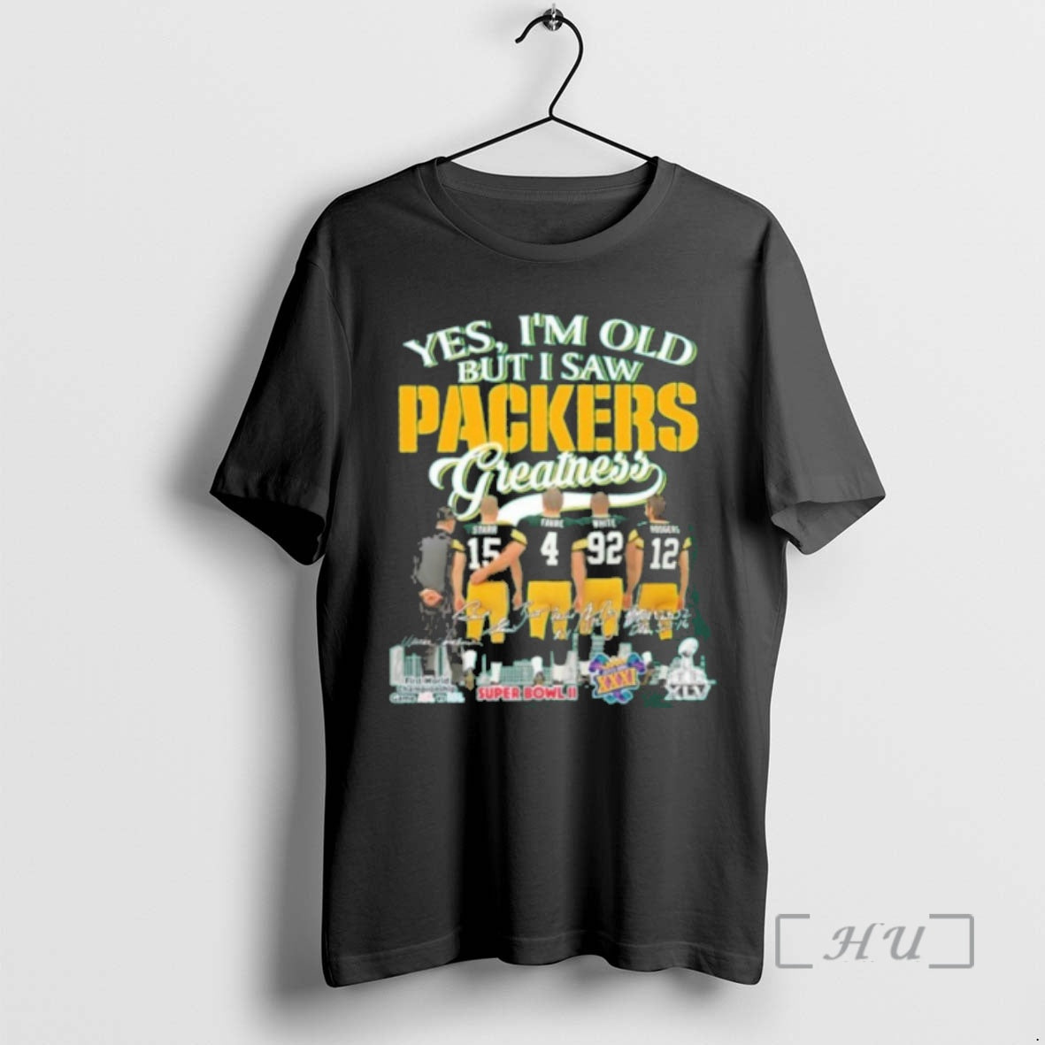 Officials Yes Im Old But I Saw Greatness Packers Team Player Signature City Premium