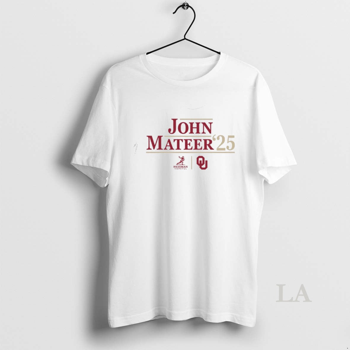Original 2025 Oklahoma Sooners Ncaa Football John Mateer Heisman Campaign