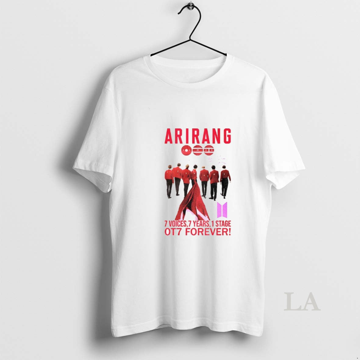 Original Bts Arirang World Tour 2026 7 Voices 7 Years 1 Stage Ot7 Forever Signatures