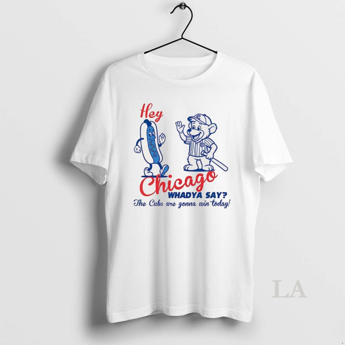 Original Chicago Cubs Baseball Hey Chicago Whaddya Say The Cubs Are Gonna Win Today Hotdog