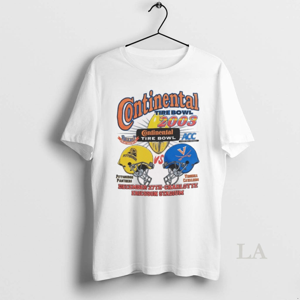 Original Continental Tire Bowl 2003 Pittsburgh Panthers Vs Virginia Cavaliers December 27th Charlotte Ericsson Stadium