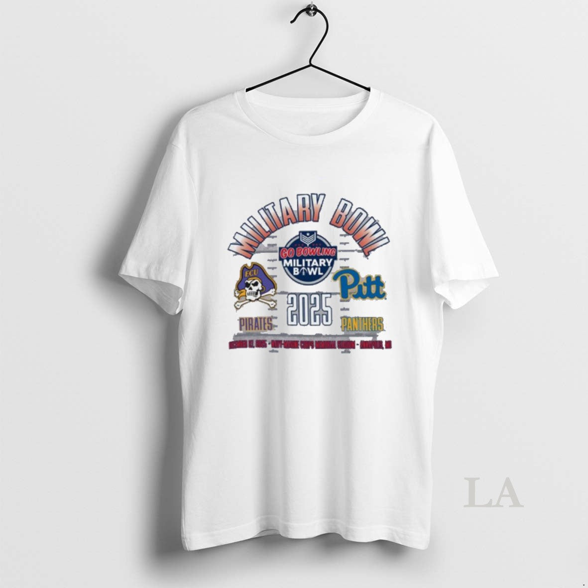 Original Ecu Pirates Vs Pitt Panthers 2025 Military Bowl Matchup