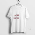 Original Indiana Football 2025 Big Ten Champions Score 2 Sided