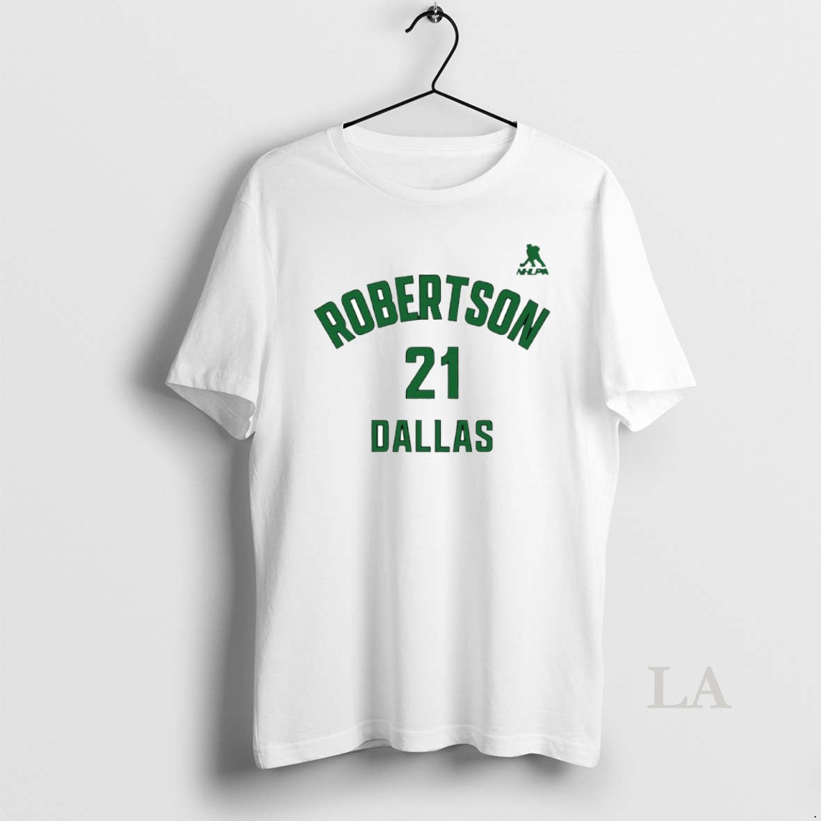 Original Jason Robertson 21 Dallas Stars Hockey Name And Number Circle