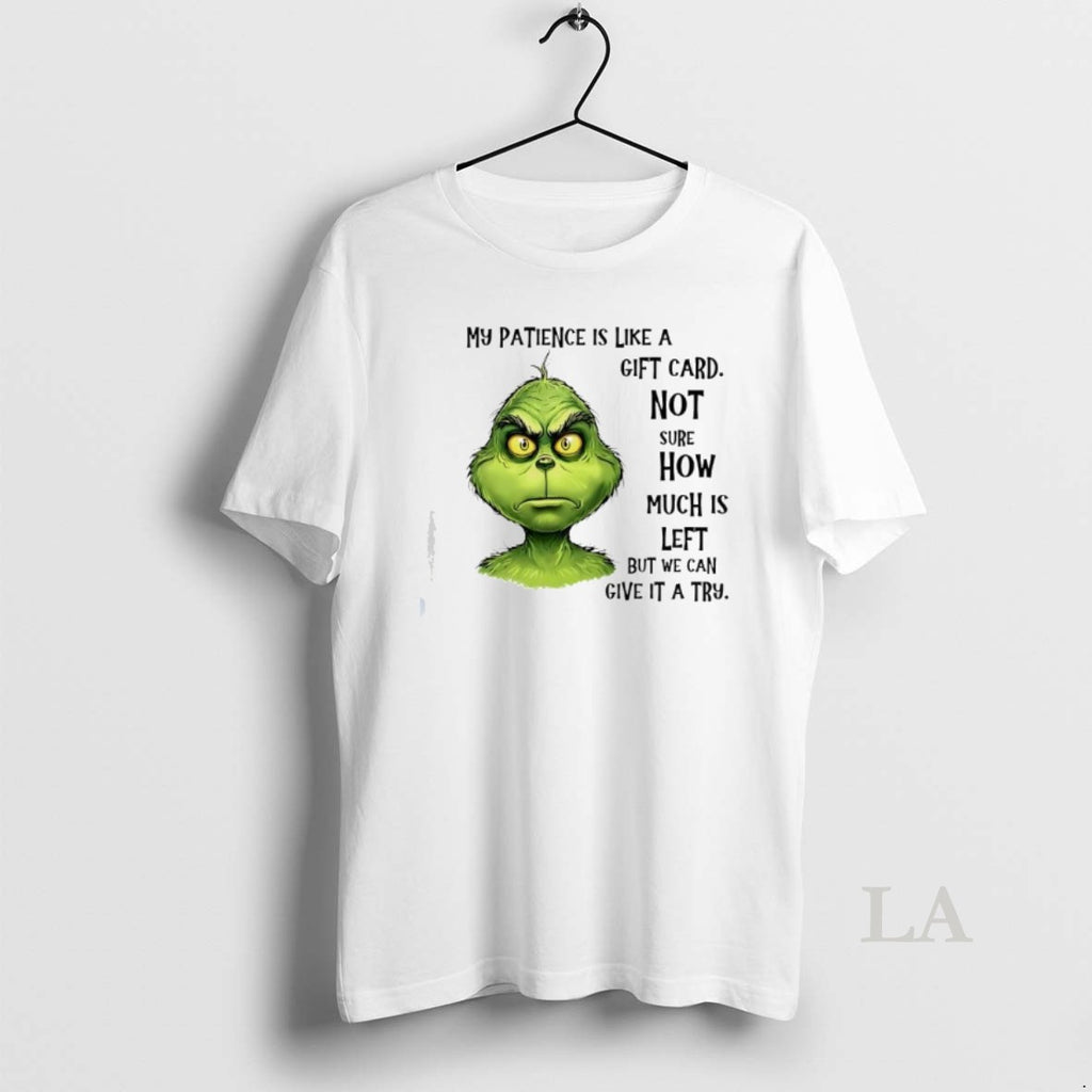 Original My Patience Is Like A Gift Card Not Sure How Much Is Left But