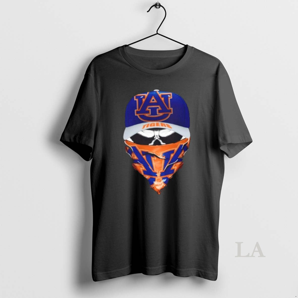 Original Outlaw Skull Gang Wearing A Cap X Auburn Tigers