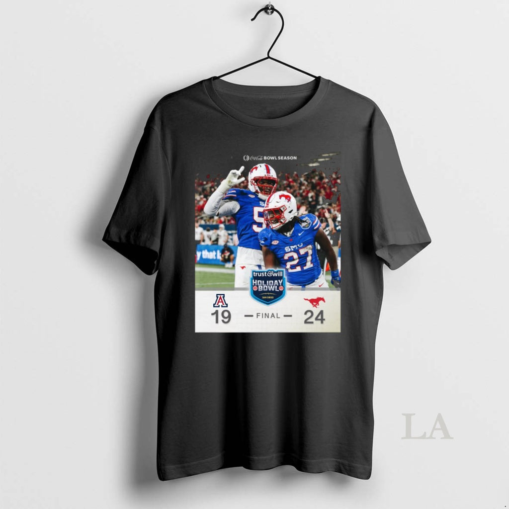 Original Smu Mustangs Vs Arizona Wildcats 2026 Trust Will Holiday Bowl Final Score 24 19