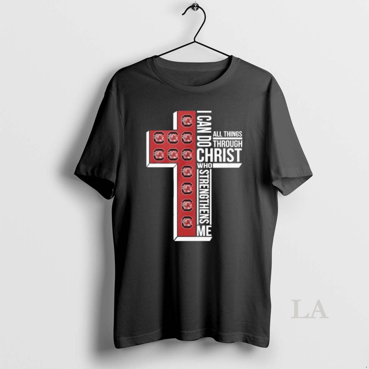 Original South Carolina Basketball Logo I Can Do All Things Through Christ Who Strengthens Me