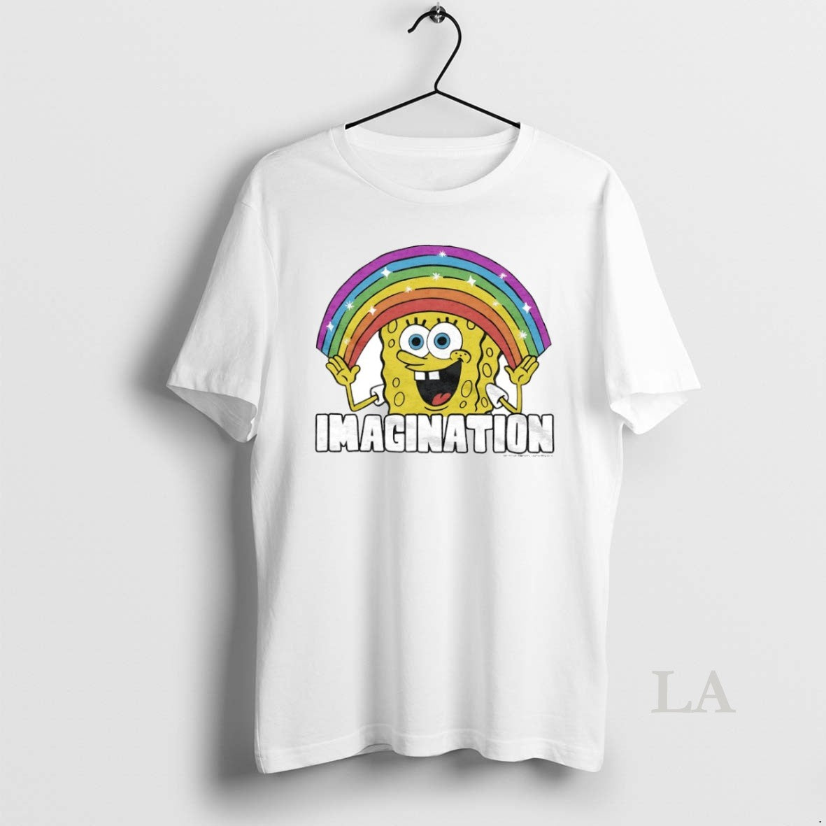 Original Sponge Squarepants Imagination Rainbow Circle