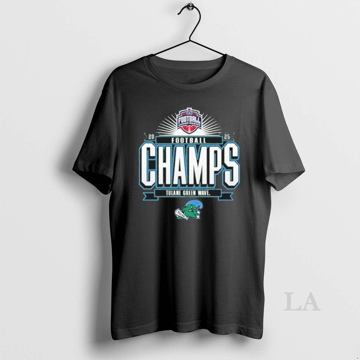 Original Tulane Green Wave Green 2025 American Athletic Conference Football Champions