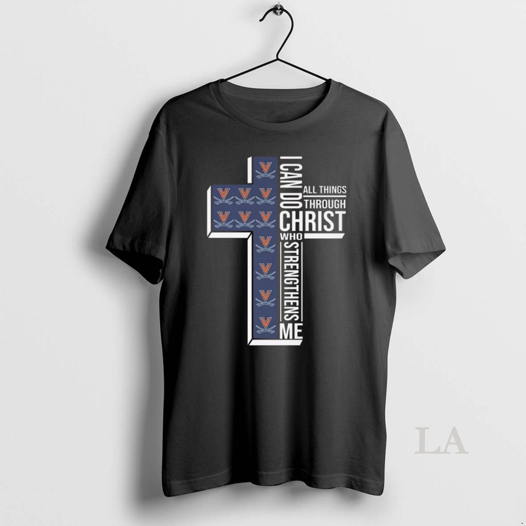 Original Virginia Cavaliers I Can Do All Things Through Christ Who Strengthens Me Cross 2026