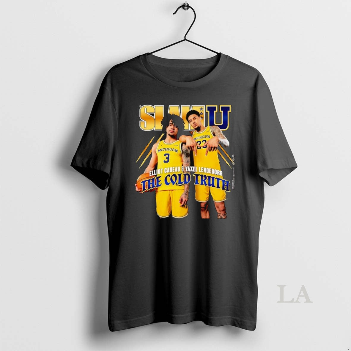 Original Yaxel Lendeborg And Elliot Cadeau The Cold Truth Michigan Wolverines