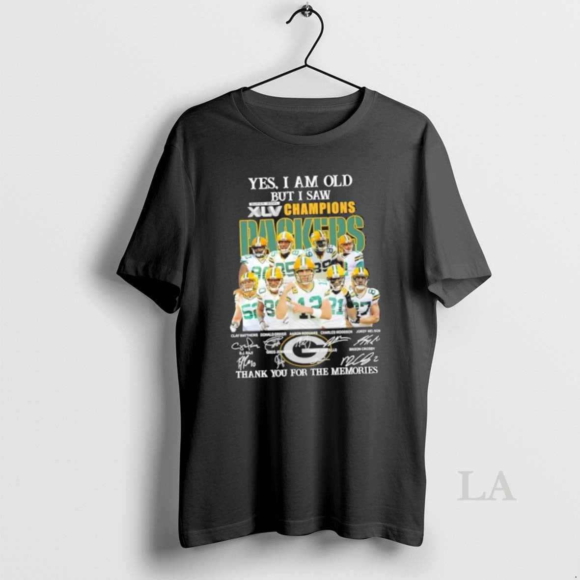 Original Yes I Am Old But I Saw Champions Green Bay Packers Clay Matthews And