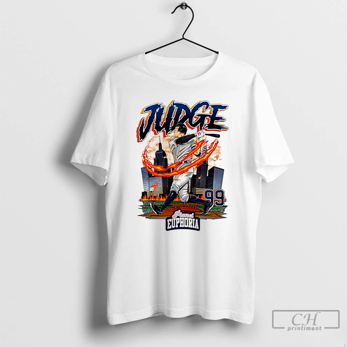 Premium Aaron Judge New York Yankees Hand Drawn Artwork