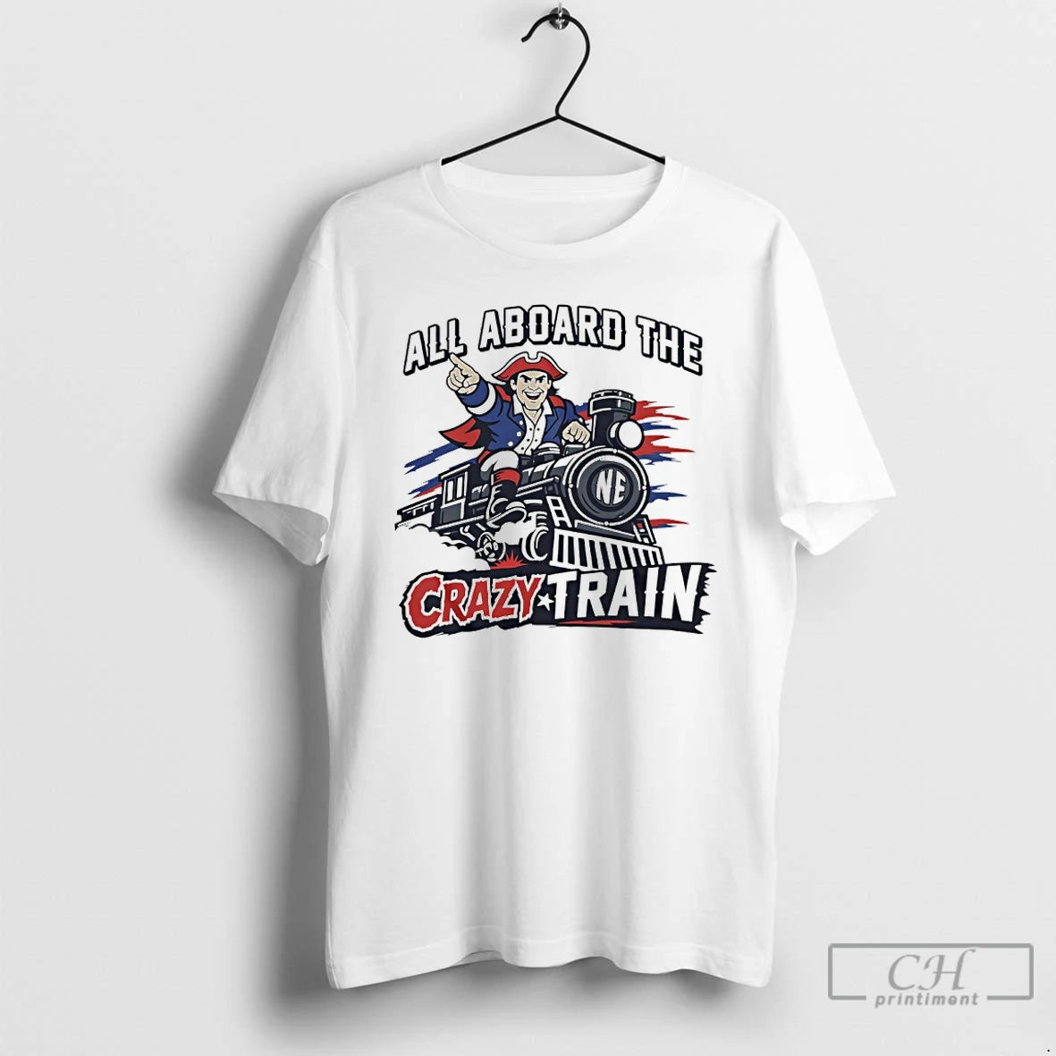 Premium All Aboard The New England Crazy Train