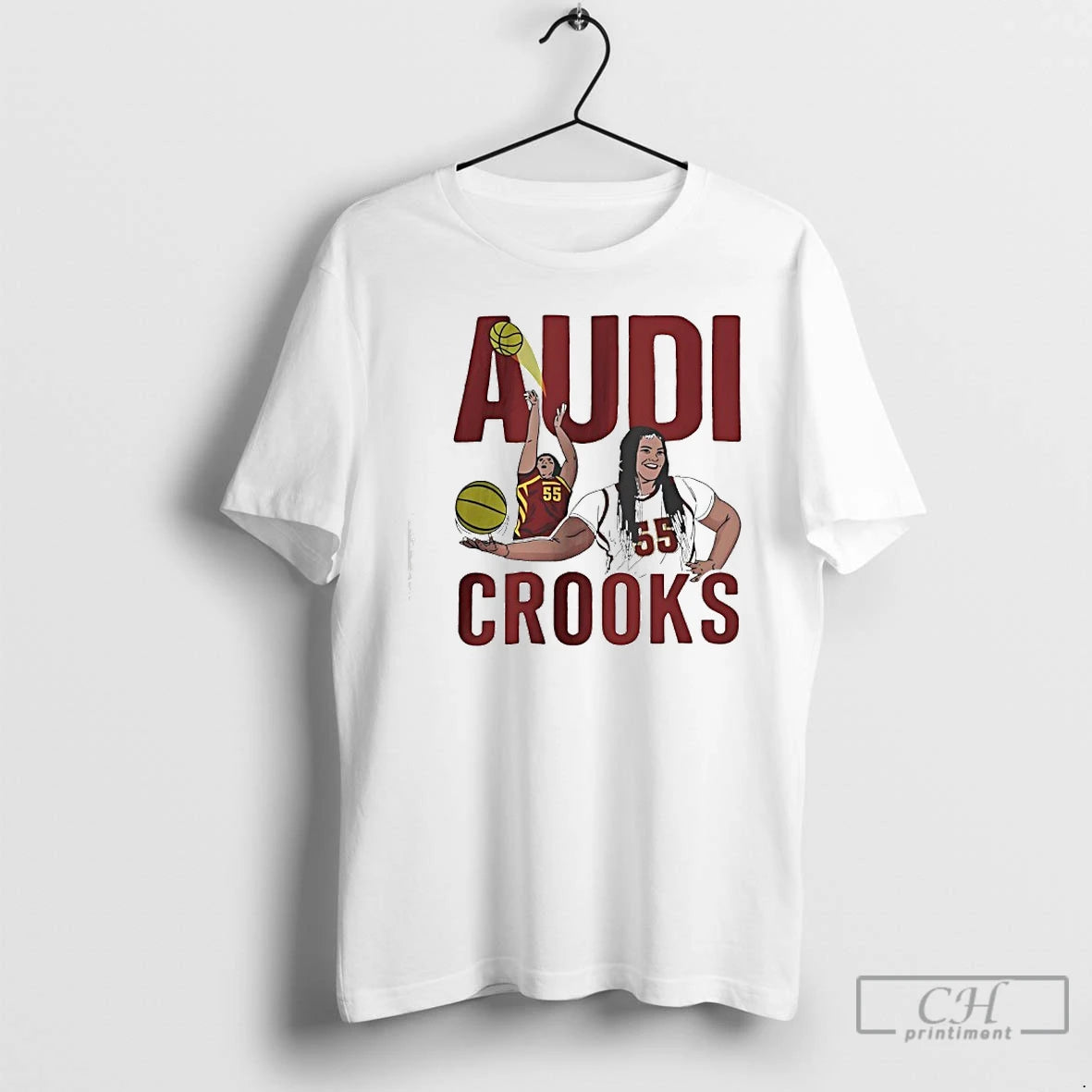 Premium Audi Crooks 55 Iowa State Cyclones Basketball